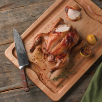 JK. Adams Maple BBQ Carving  Board, 20"x14"x1"