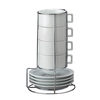 HIC HIC, Stackable Cappuccino Mug Set