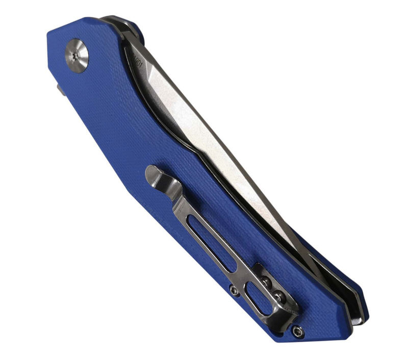 B'yond EDC Arch Flipper Blue G-10, D2 Steel