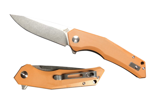 B'yondEDC B'yond EDC Arch Flipper Knife- Brown G-10, D2 Steel