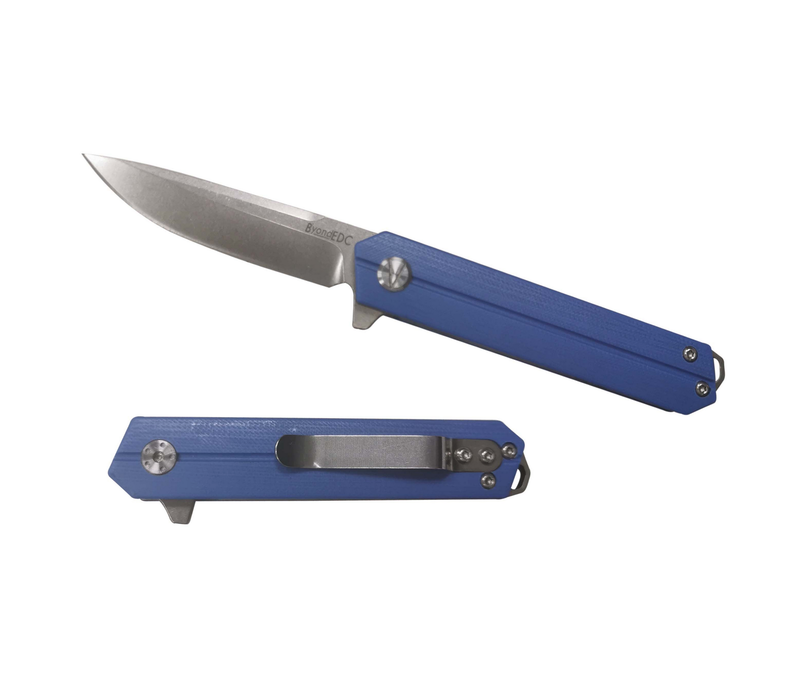 B'yondEDC, Linear, Blue G-10, D2 Steel