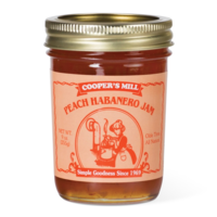 Cooper's Mill Peach Habanero Jam- Half Pint