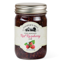 Cooper's Mill Vine-Ripened Red Raspberry Jam-Orchard Reserve