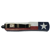 Templar Slim Captain OTF, Black 440C Drop Point