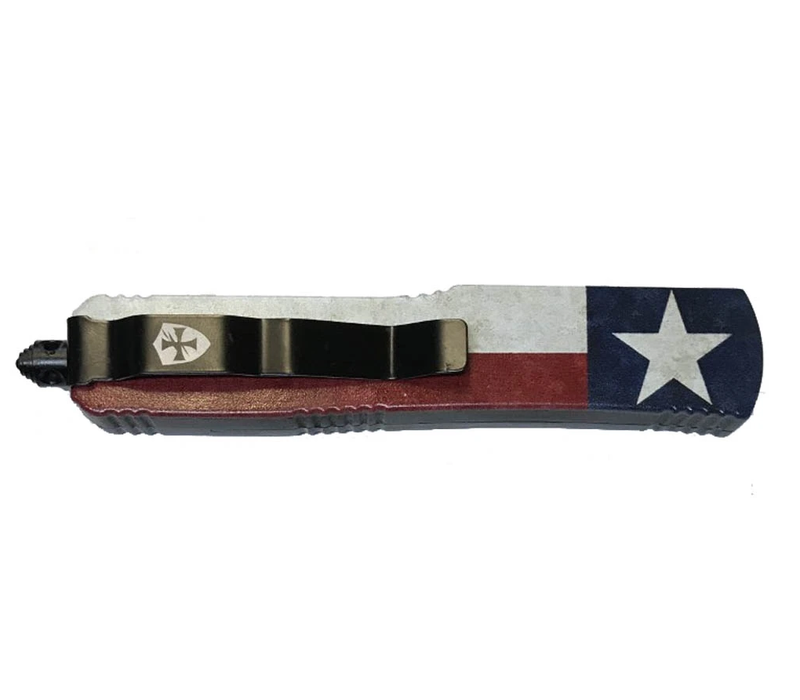 Templar Slim Captain OTF, Black 440C Drop Point