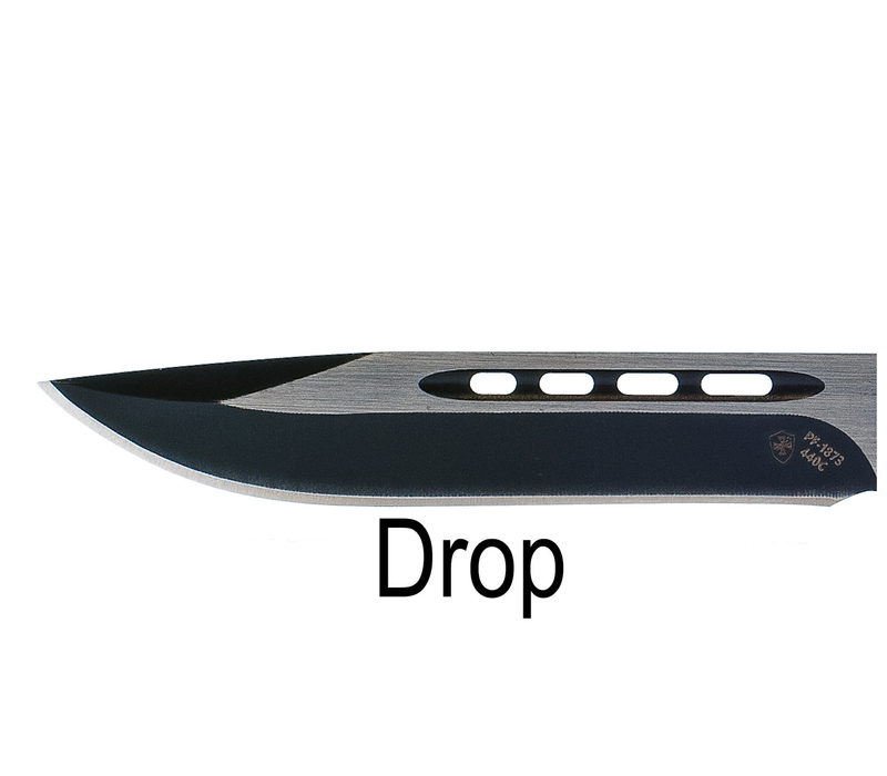 Templar Slim Captain OTF, Black 440C Drop Point