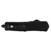 Templar Templar, Large Black Rubber OTF Black 440C Drop Point