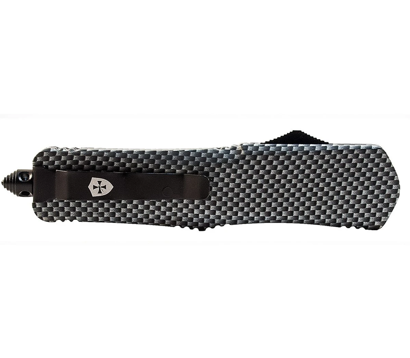 Templar Small Carbon Fiber OTF Black 440C Dagger