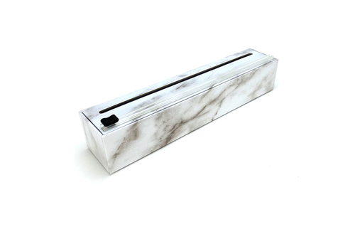 Allen Reed Co. Inc. ChicWrap Plastic Wrap Dispenser-Carrara Marble  12" x 250'