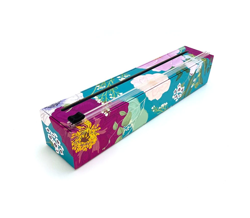 ChicWrap Plastic Wrap Dispenser- Spring Flowers  12" x 250'