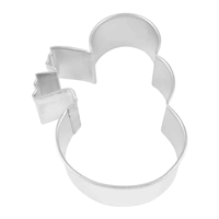R&M Snowgirl with Scarf Cookie Cutter 3"