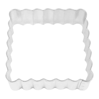 R&M Square Fluted Cookie Cutter 2.75"