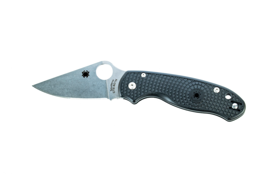 Spyderco Knives Spyderco, Para 3 with Black FRN Handle with a CTS-BD1N Stainless Blade.