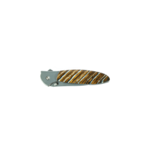 Santa Fe Stoneworks, Kershaw Leek w/ Plain Edge, Mammoth Teeth