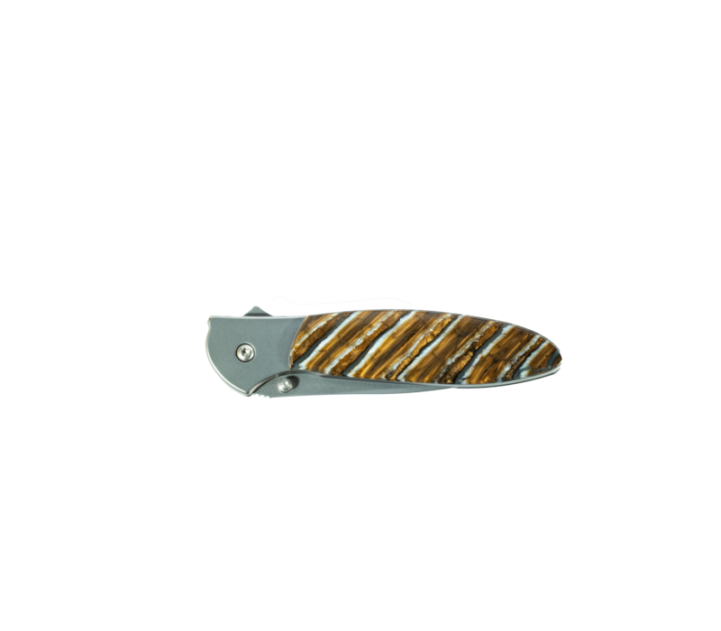 Santa Fe Stoneworks, Kershaw Leek w/ Plain Edge, Mammoth Teeth