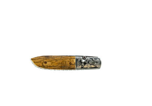 Merz Knives Merz Knives, Mike Norris Damascus, SS