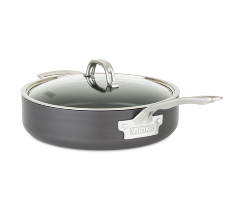 Viking Hard Anodized Nonstick 10 Piece Cookware Set with Glass Lids