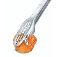 Browne, Cuisipro Narrow Grill Stainless Steel Fry Tongs