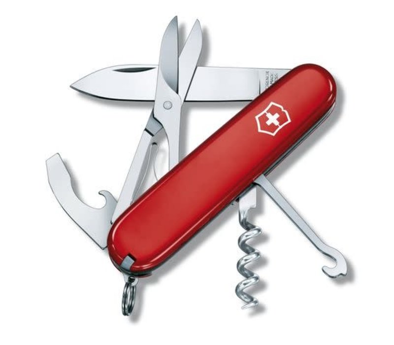 Victorinox Swiss Army Compact, Red, 15 Functions