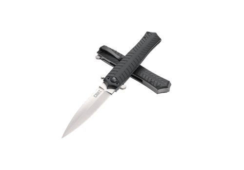 CRKT CRKT Xolotl, 4116 Stainless Steel, Black G10 Handle