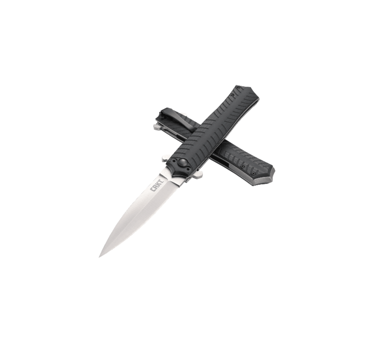 CRKT Xolotl, 4116 Stainless Steel, Black G10 Handle