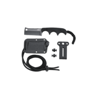 CRKT Minimalist Cleaver Blackout, Black G10, 5Cr15MoV