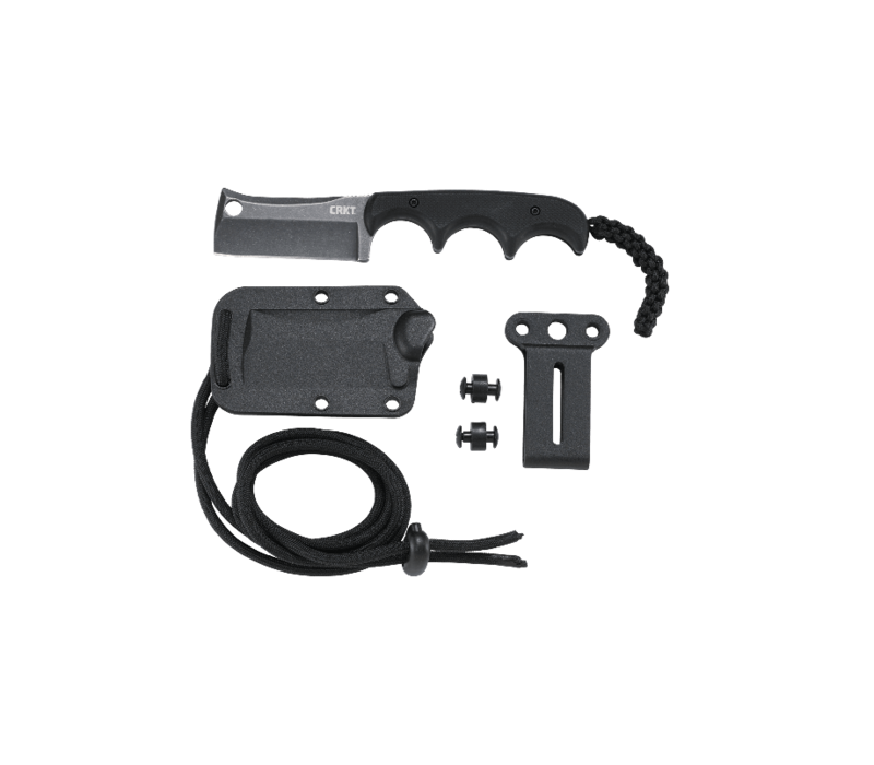 CRKT Minimalist Cleaver Neck Knife-Blackout