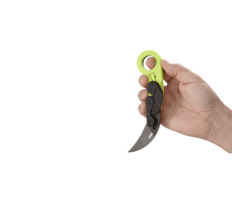 CRKT Provoke ZAP with Green Grivory Handle