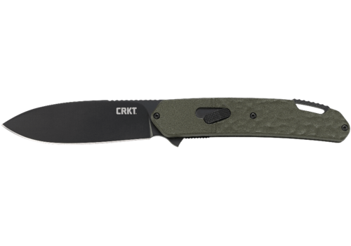 CRKT CRKT Bona Fide Flipper, OD Green Aluminum Handle