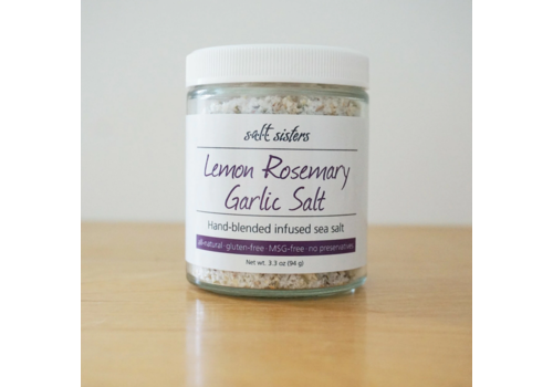 S.A.L.T. Sisters Lemon Rosemary Garlic Salt 3.3 oz