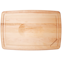 JK Adams Maple Reversible Pour Spout Carving Board- 16"x12"x1"