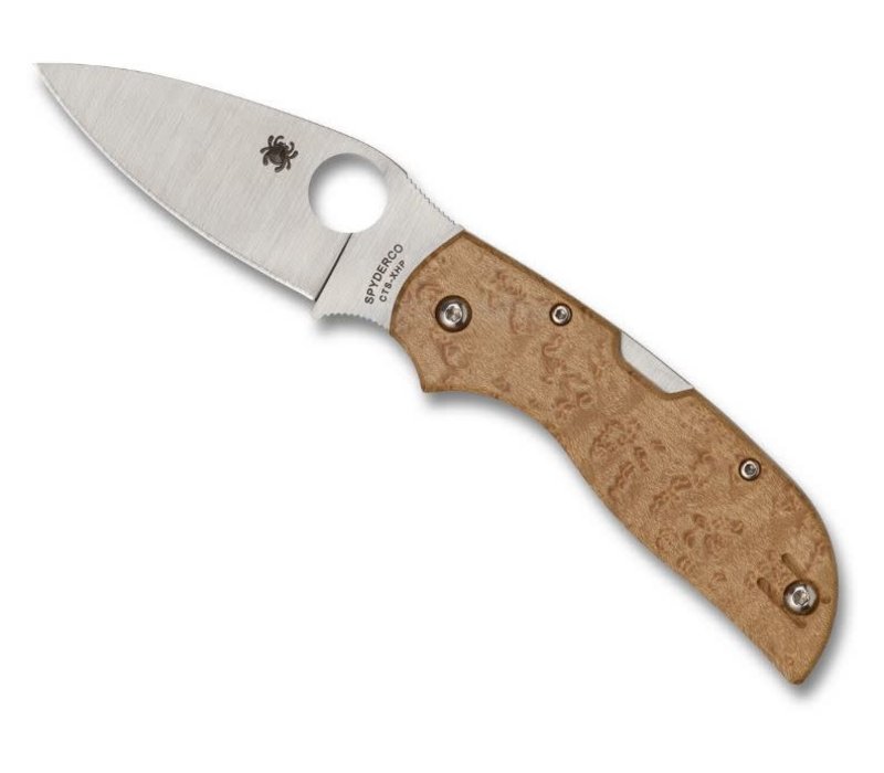 Spyderco, Chaparral Birdseye CTS XHP, Maple Handle