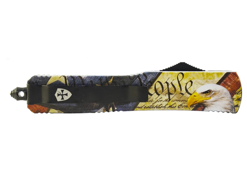 Templar Templar Slim OTF Eagle, Black 440C Drop Point