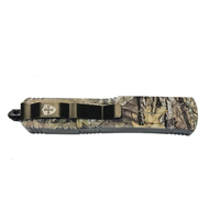 Templar, Camo Slim OTF, Black Tanto 440C Steel