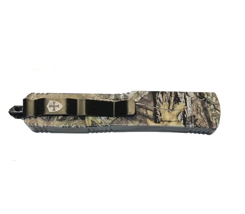 Templar, Camo Slim OTF, Black Tanto 440C Steel