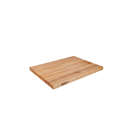 John Boos Reversible 1.5" Thick Maple Cutting Board- Recessed Handles 18X12X1.5