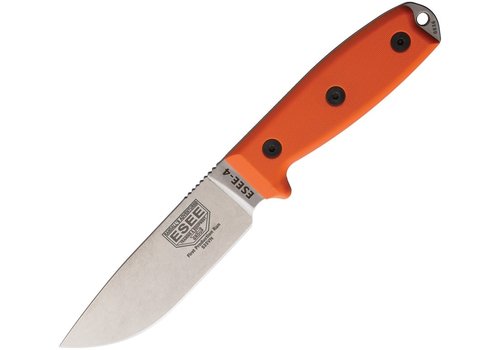 ESEE ESEE 4 Fixed Blade- S35VN Blade, Orange G10 Handle