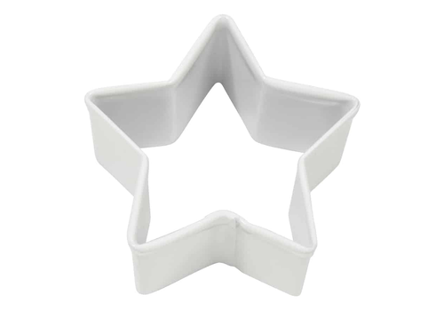 R&M R&M Mini Star Cookie Cutter 1.5"- White