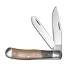 ABKT Roper Series Rattler Trapper Black & Tan Micarta, 1065 Carbon Steel