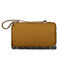 Picnic Time, Oniva, Blanket Tote XL Outdoor Picnic Blanket, (English Plaid Pattern with Beige Flap)