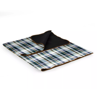 Picnic Time, Oniva, Blanket Tote XL Outdoor Picnic Blanket, (English Plaid Pattern with Beige Flap)