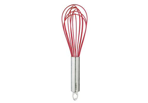 Cuisipro 74695205--Browne, Cuisipro Balloon Whisk SS 12" w/ Non-Stick Red Coating