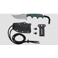 CRKT Minimalist Persian, Black and Green Micarta, 8Cr13MoV