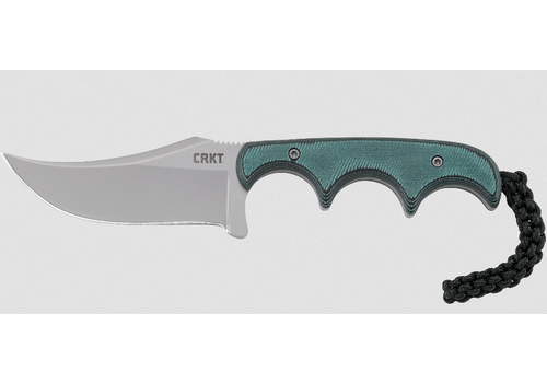 CRKT CRKT Minimalist Persian, Black and Green Micarta, 8Cr13MoV