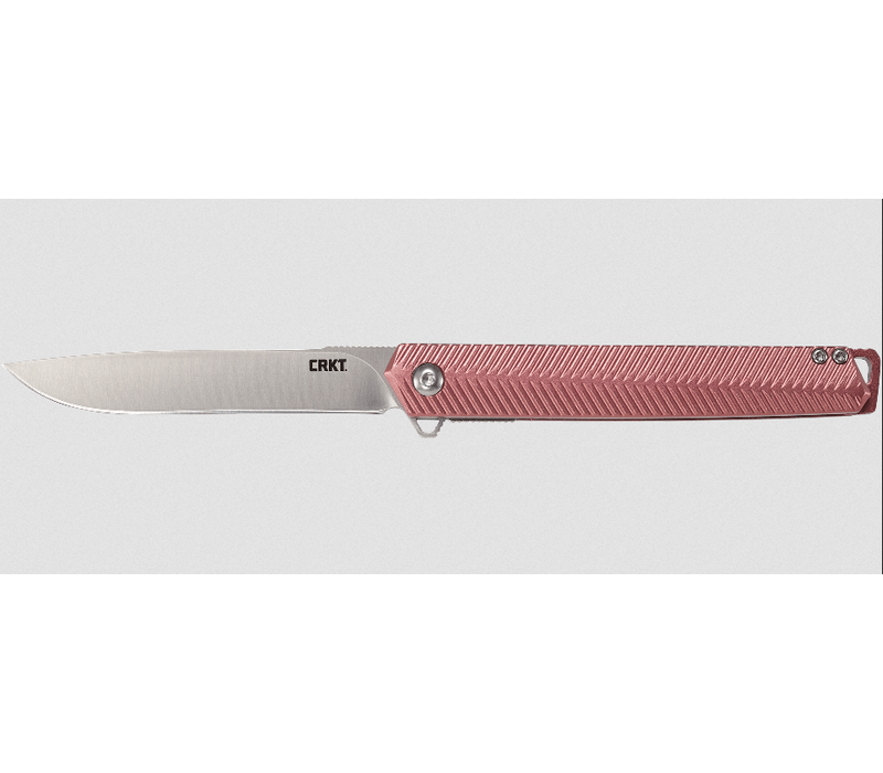 CRKT  Stylus Maroon, Assisted Open