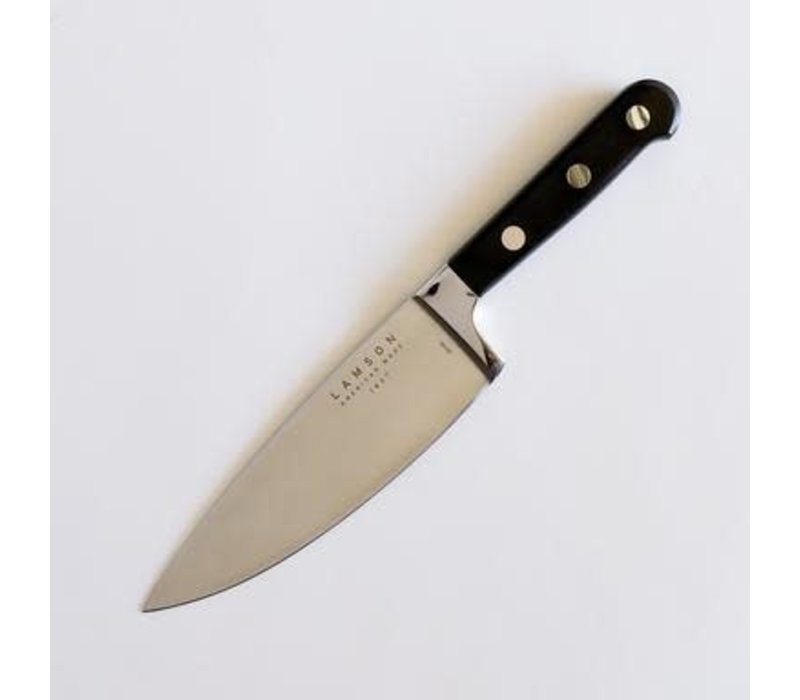 39249--Lamson, MIDNIGHT Forged 6" Chef Knife