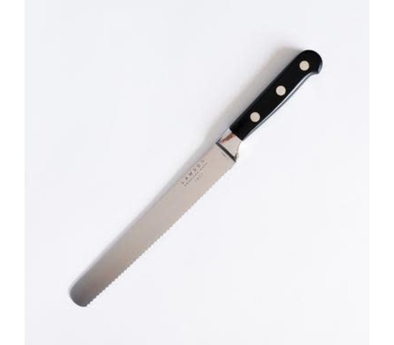 Lamson MIDNIGHT 8" Premier Forged Serrated Bread Knife