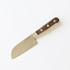 Lamson Lamson, Walnut Series 5″ Premier Forged Santoku Knife with Kullenschliff (Granton) Edge