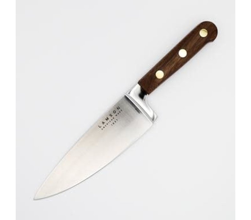 Lamson 6" Premier Forged Chef's Knife- Walnut