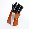 Lamson Lamson Premier Forged 10-Pc Knife Block Set-Walnut Block, MIDNIGHT Series